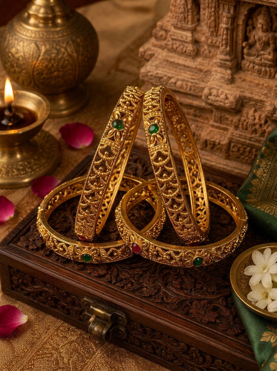 Manya Bangles • Set of 4