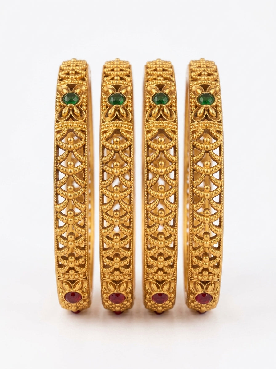 Manya Bangles • Set of 4