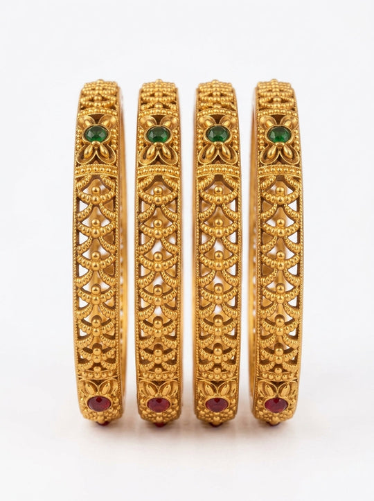 Manya Bangles • Set of 4