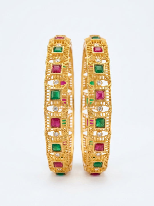 Leena Bangles • Set of 2