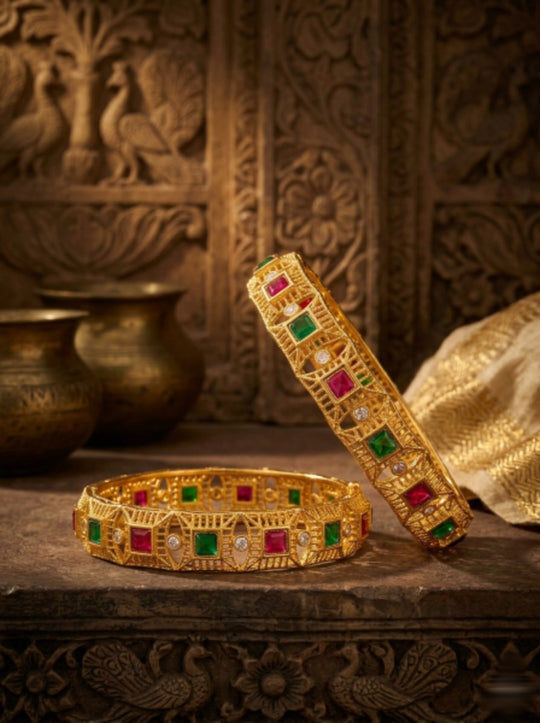 Leena Bangles • Set of 2