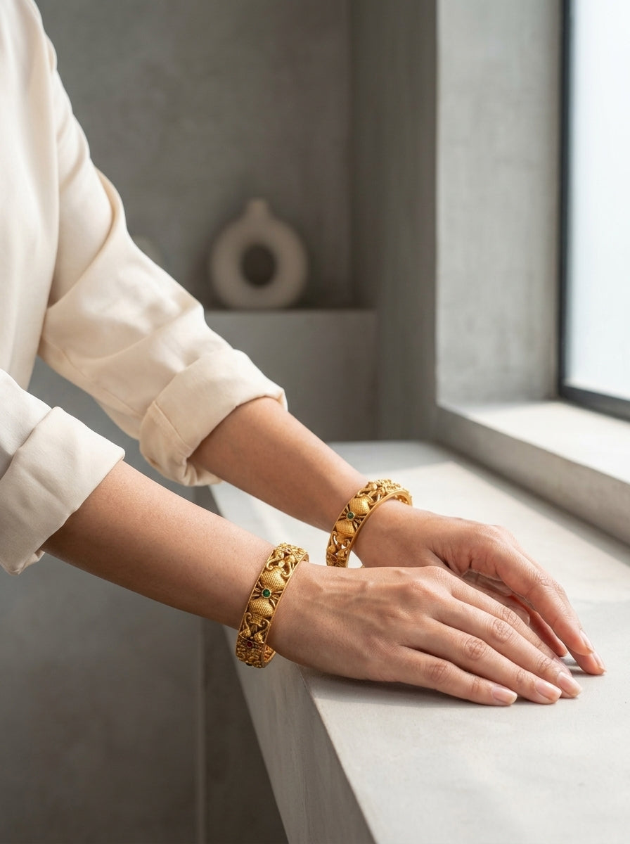 Kanchanmala Bangles • Set of 2