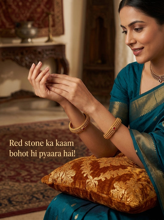 Rajatvahini Bangles • Set of 2