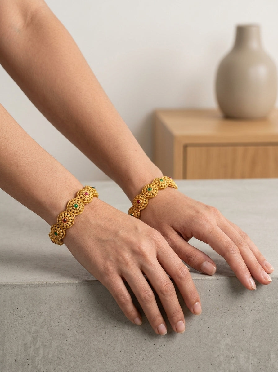 Aanchal Bangles • Set of 2
