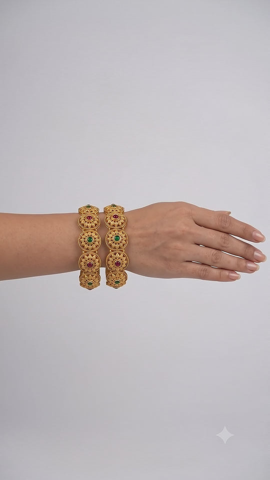 Aanchal Bangles • Set of 2