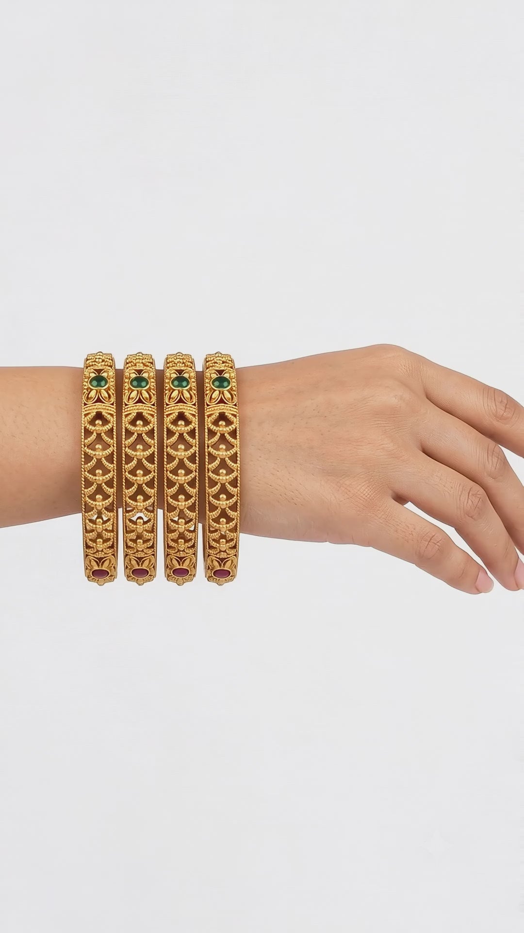 Manya Bangles • Set of 4