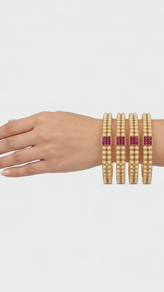 Rashi Bangles • Set of 4