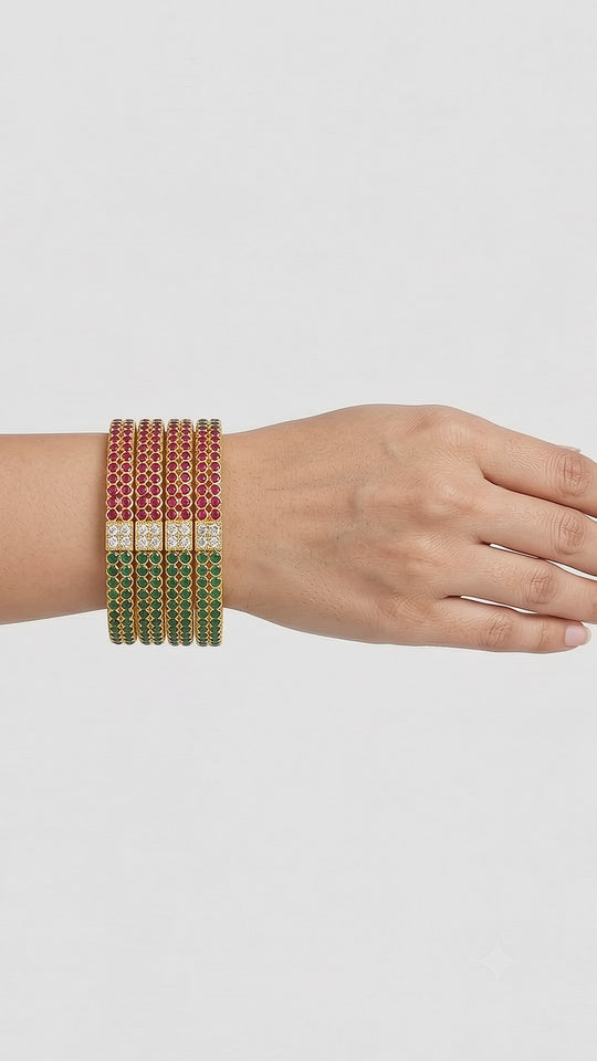 Mansi Bangles • Set of 4