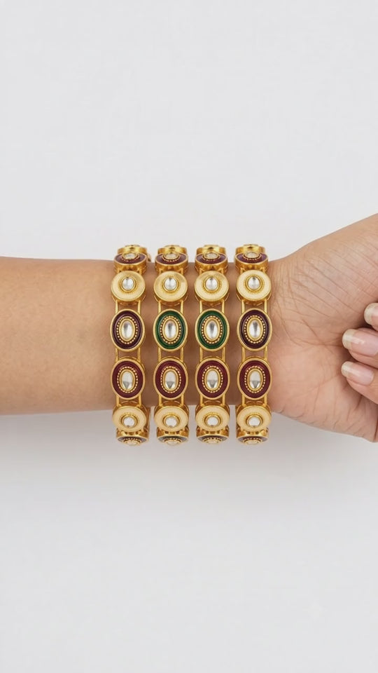 Vanya Bangles • Set of 4