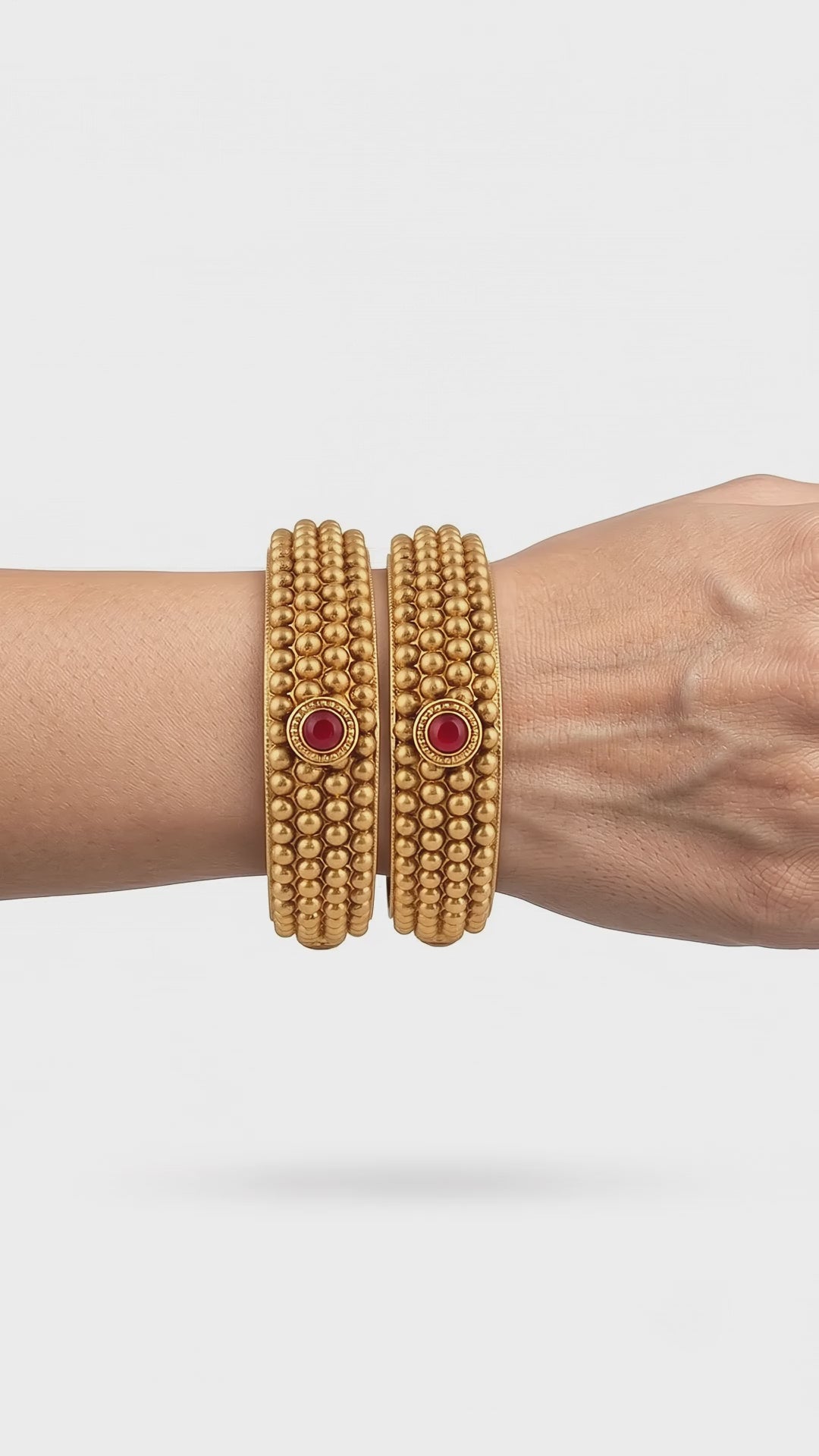 Rajatvahini Bangles • Set of 2